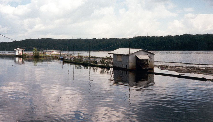 St Maurice river, Shawinigan, Canada