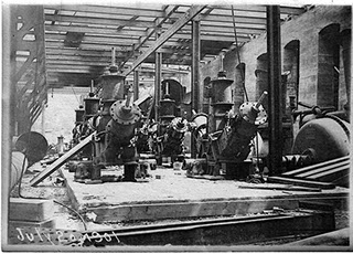 Wood shredders, La Belgo , Shawinigan, Canada