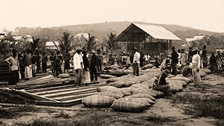 Rubber bales, Independent State of Congo