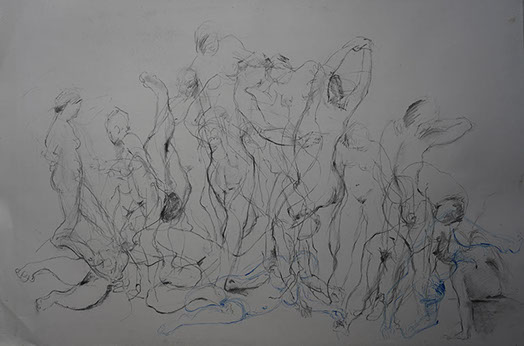 Esquisse, sketch, Marie Gaillet