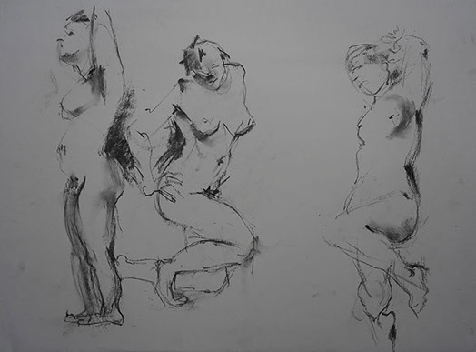 Esquisse, sketch, Marie Gaillet