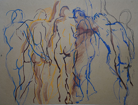 Esquisse, sketch, Marie Gaillet